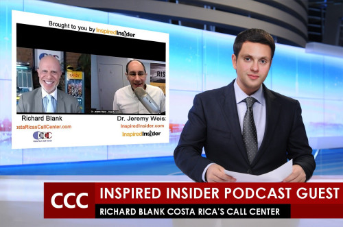 INspired INsider Podcast telemarketing trainer tips guest Richard Blank Costa Rica's Call Center
