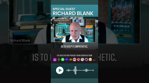The Sales Factory Podcast guest Richard Blank Costa Ricas Call Center.